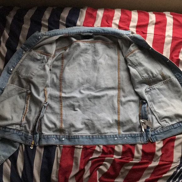 Mens jean jacket large - Picture 2 of 2